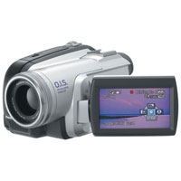 Panasonic PV-GS80 Ultra-Compact Mini DV Camcorder, 32x Optical Zoom, Color Viewfinder, Optical Image Stabilizer, 2.7" LCD Screen